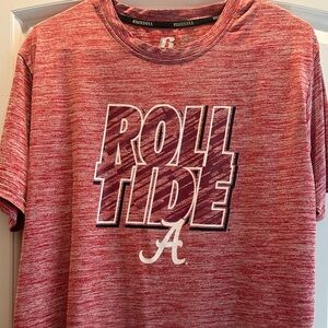 Russell Athletic Crimson Heather 'Roll Tide' Graphic Tee